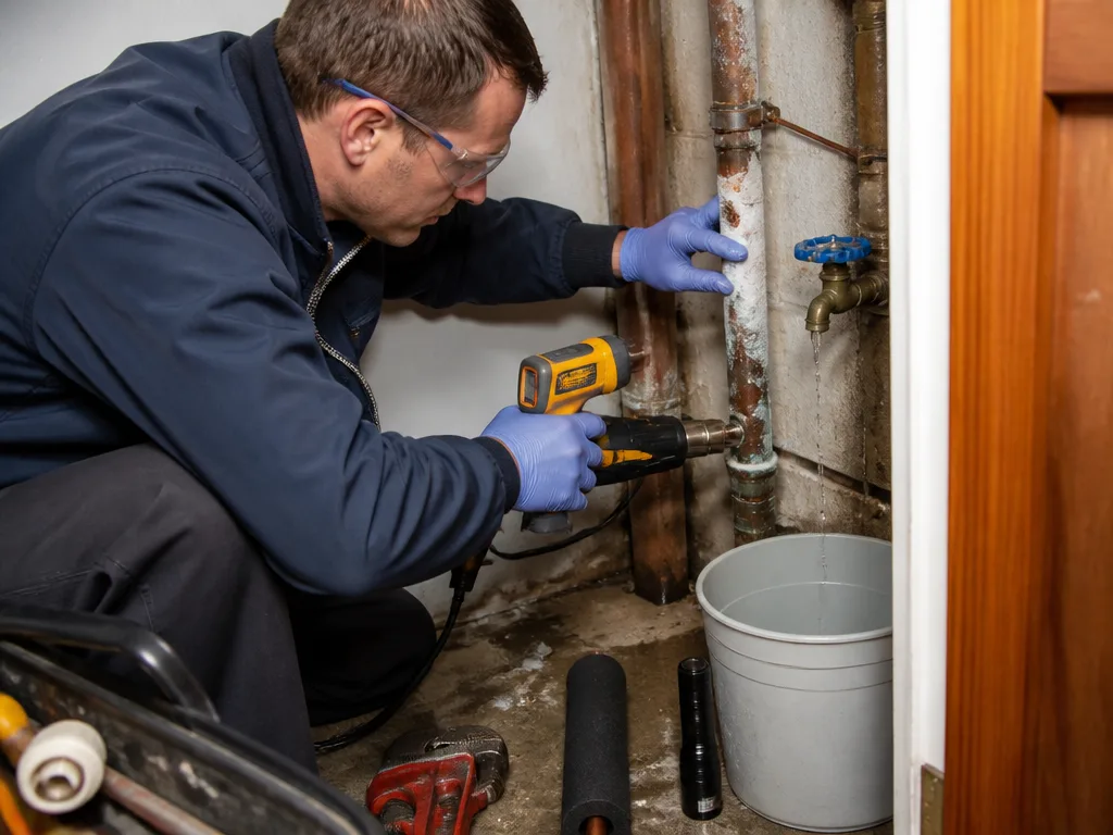 Frozen Pipe Repair